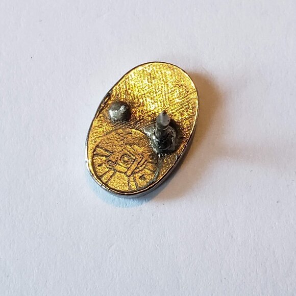 Vintage UAW CAP Lapel Pin Diamond United Auto Workers Union - Picture 5 of 6